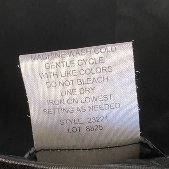 NYC Pencil Stretch Black Skirt Size 6 - Picture 6 of 6